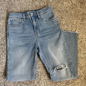 Madewell The Perfect Vintage Crop High Waist Jeans